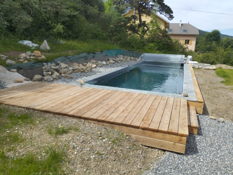 Aménagement de jardin à Crots, Embrun, Pierre Bois & Jardins