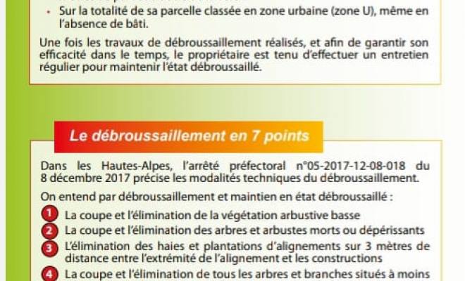 Obligations Légales Débroussaillement, Embrun, Pierre Bois & Jardins